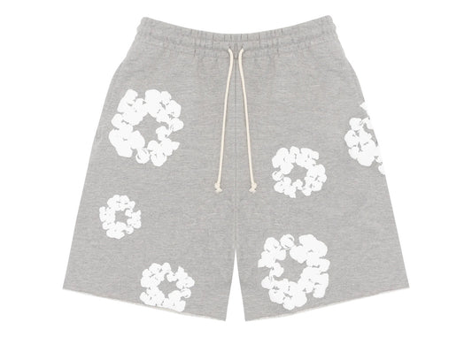 Denim Tears The Cotton Wreath Shorts Grey