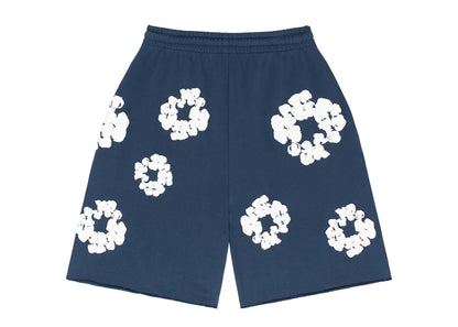 Denim Tears The Cotton Wreath Shorts Navy