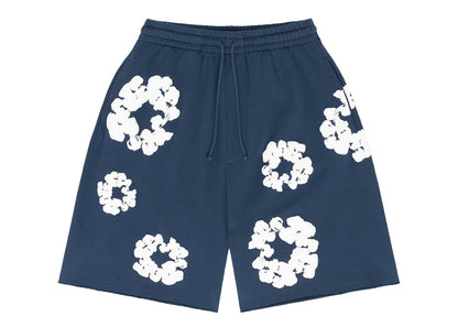 Denim Tears The Cotton Wreath Shorts Navy