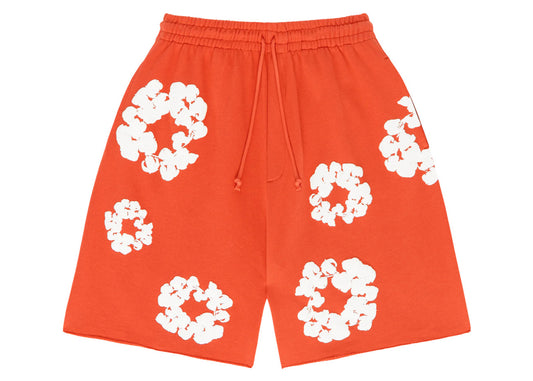 Denim Tears The Cotton Wreath Shorts Orange