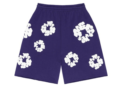 Denim Tears The Cotton Wreath Shorts Purple