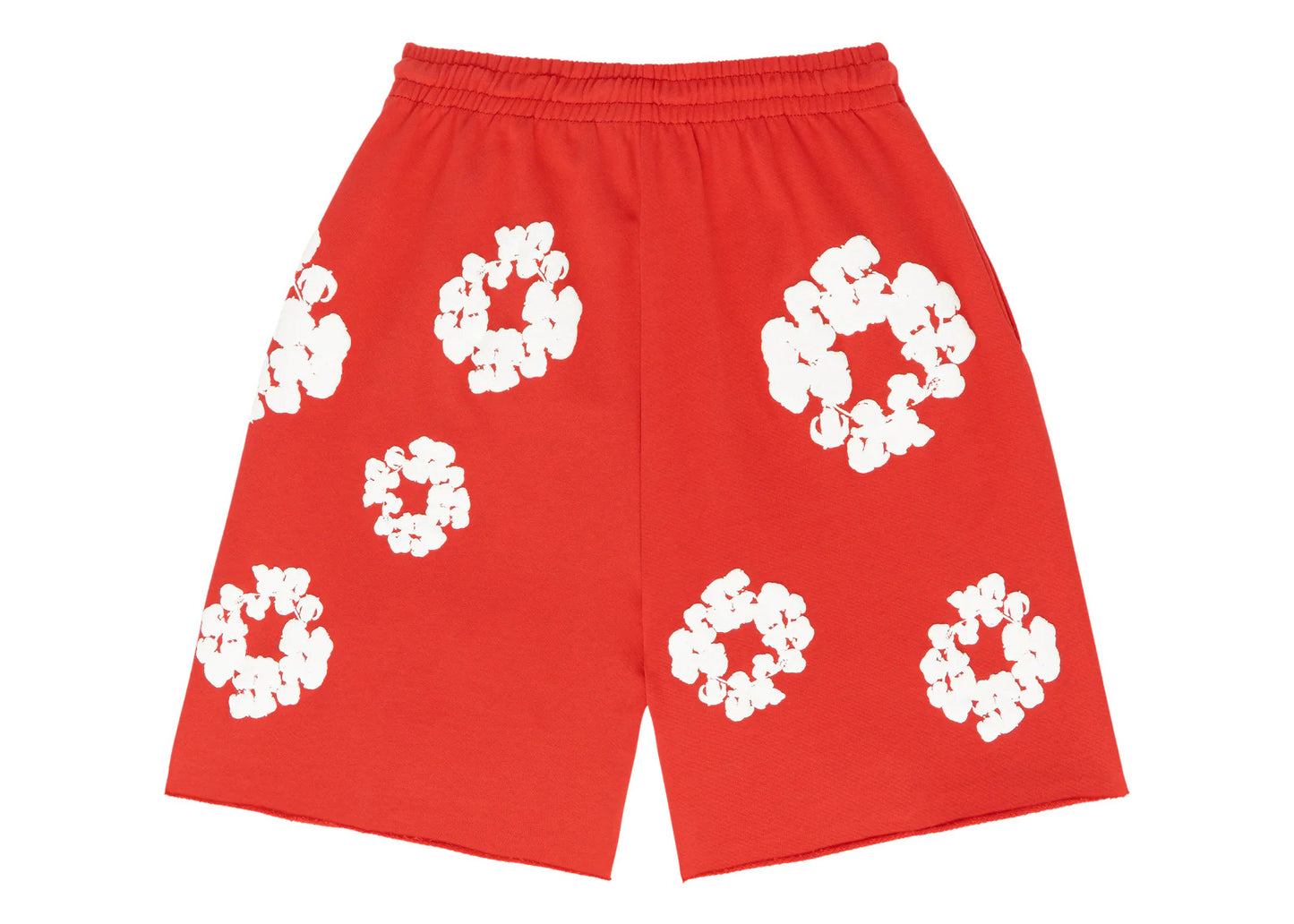 Denim Tears The Cotton Wreath Short Rouge