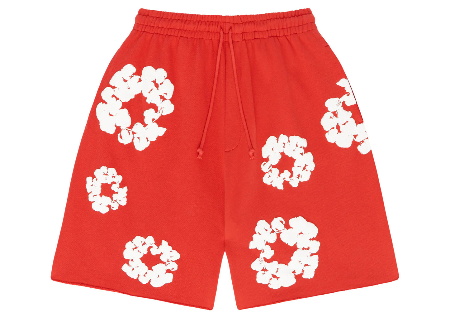 Denim Tears The Cotton Wreath Short Rouge