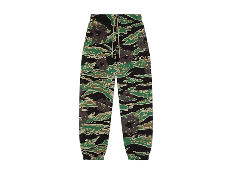 Denim Tears The Cotton Wreath Sweatpant Green Camo