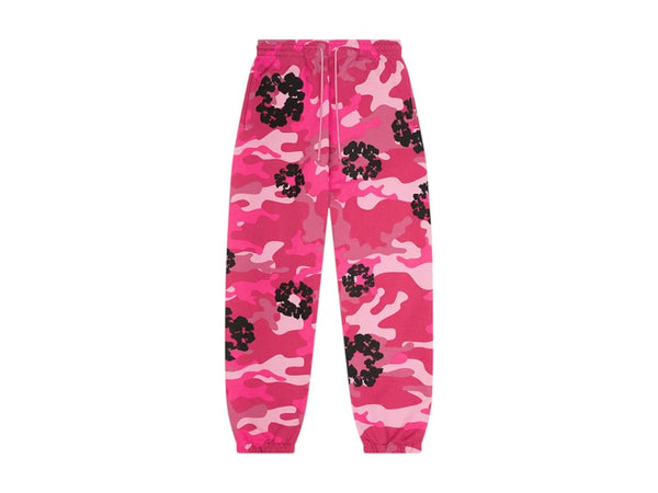 Denim Tears The Cotton Wreath Sweatpant Pink Camo