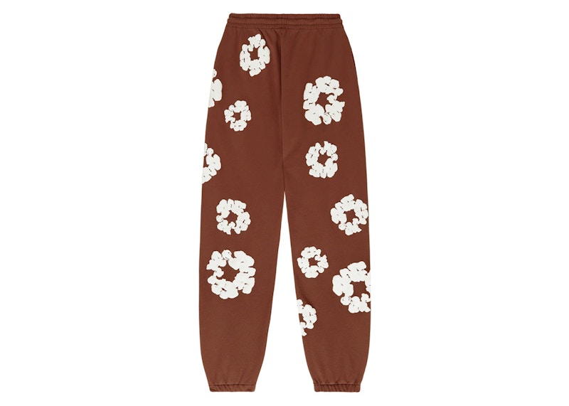 Denim Tears The Cotton Wreath Sweatpants Brown