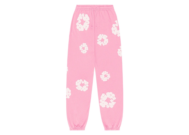 Denim Tears The Cotton Wreath Sweatpants Pink