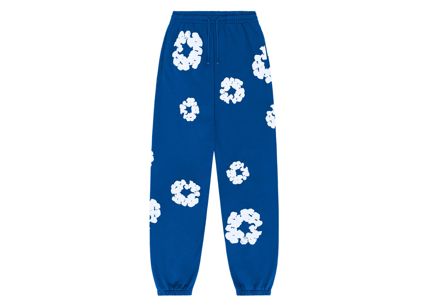 Denim Tears The Cotton Wreath Pantalon de survêtement Bleu Royal