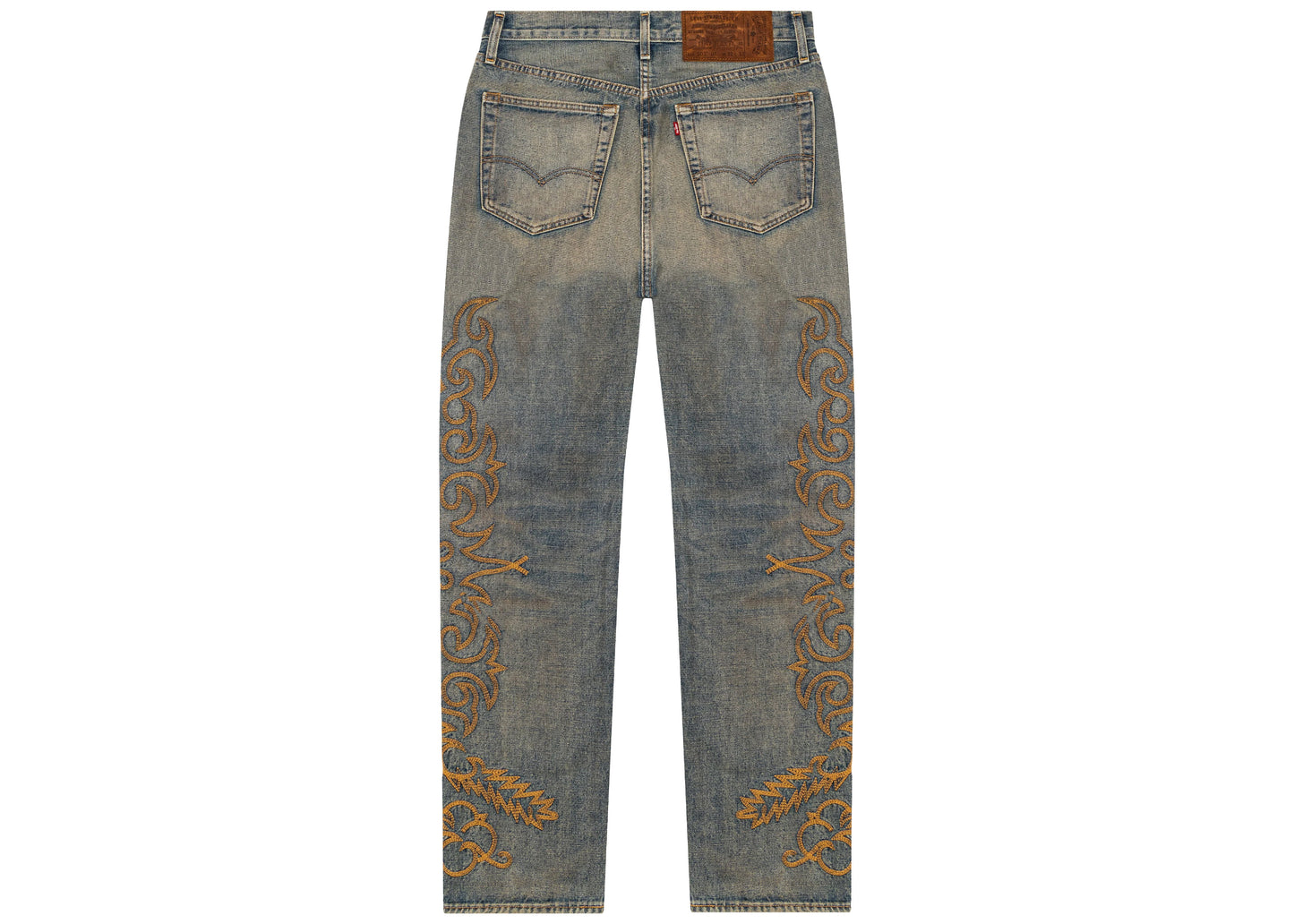 Denim Tears Western Cotton Stitch 501 Jeans Selvedge Denim