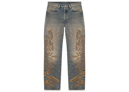 Denim Tears Western Cotton Stitch 501 Jeans Selvedge Denim