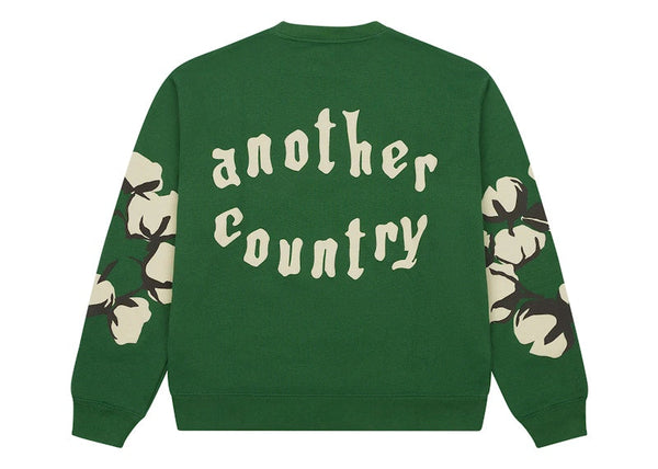 Denim Tears x CPFM Cactus Tears Crewneck Green