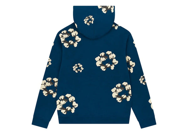 Denim Tears x CPFM Cactus Tears Wreath Hoodie Navy