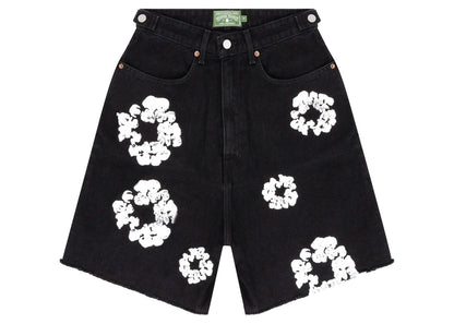 Denim Tears Cotton Wreath Jean Short Black