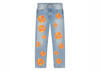 Denim Tears x Offset 501 Jeans Light Wash