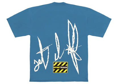 Denim Tears x Offset Set It Off #2 T-shirt Blue