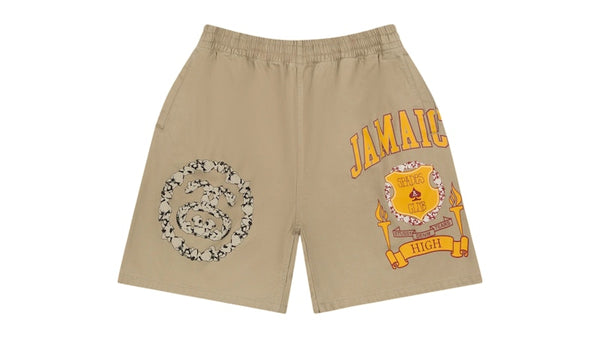 Denim Tears x Stussy Jamaica High Khaki Short Brown