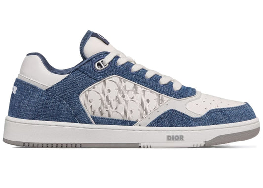 Dior B27 Low White Blue Denim