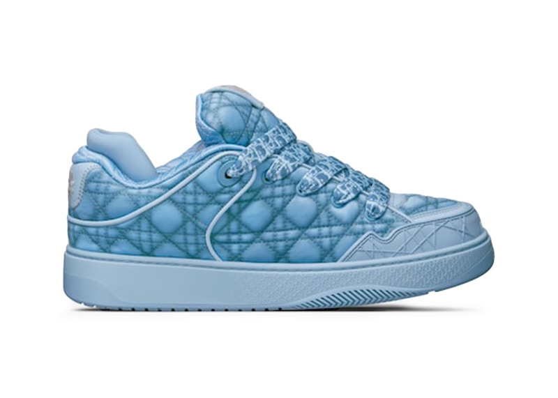Dior B9S Skater ERL Blue Kumo Cannage Satin