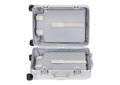 Dior and RIMOWA Cabin Suitcase Grey/Blue