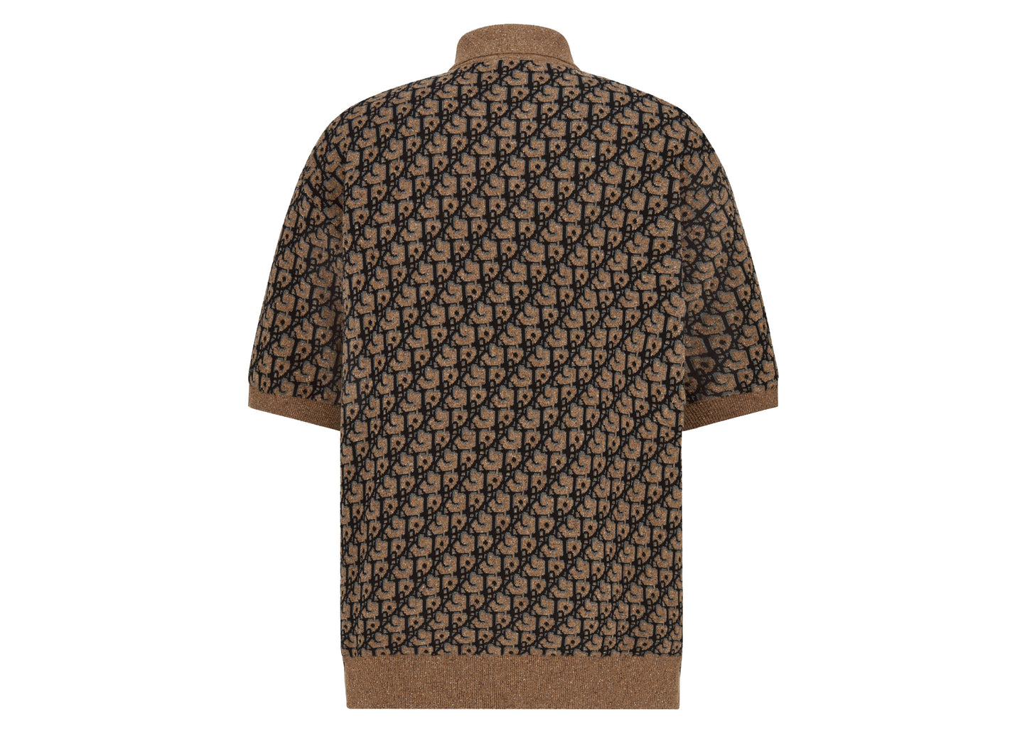 Dior x CACTUS JACK Oversized Polo Shirt Beige/Black