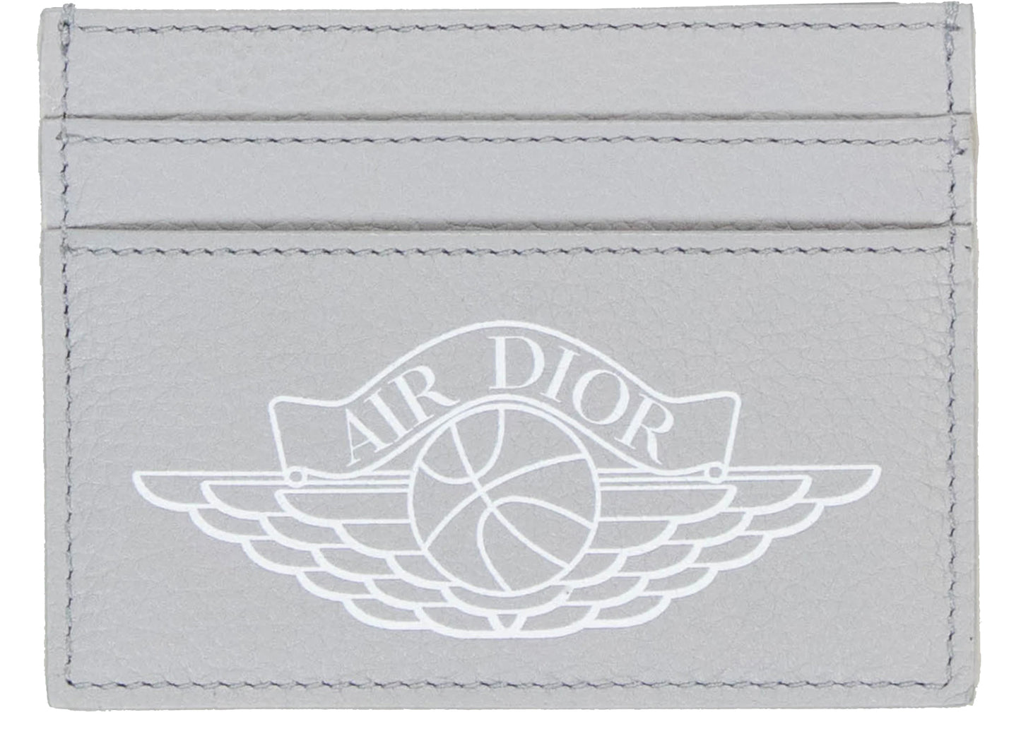 Dior x Jordan Wings Card Holder (4 Card Slot) Gray