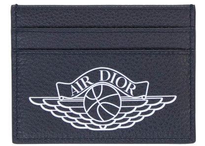 Dior x Jordan Wings Card Holder (4 Card Slot) Navy