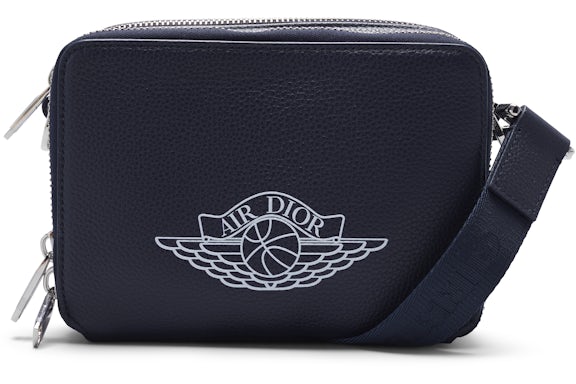 Dior x Jordan Wings Messenger Bag Navy