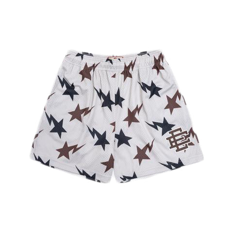 Eric Emanuel x BAPE EE Basic Short Cream/Brown/Navy