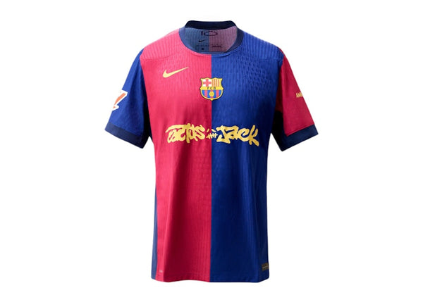 FC Barcelona x Travis Scott Limited Edition Match Home 2024/25 Jersey Blue/Scarlet
