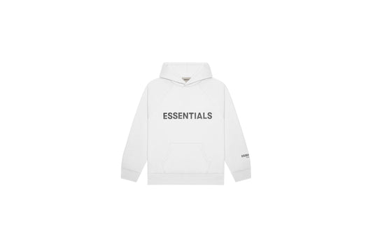 Fear of God Essentials Sweat à capuche avec logo appliqué Blanc