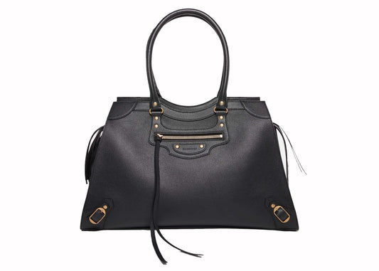 Balenciaga Grand sac en cuir Neo Classic City Grand Noir/Or 