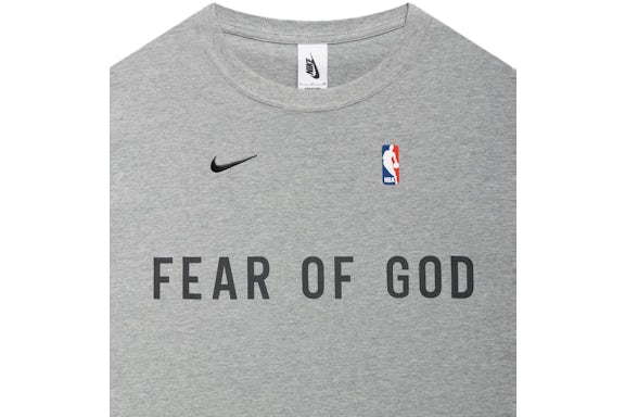 Fear of God x Nike Warm Up T-shirt Dark Heather Grey