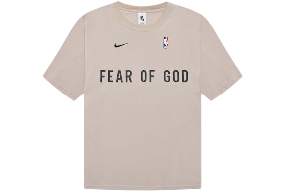 Fear of God x Nike Warm Up T-shirt Oatmeal