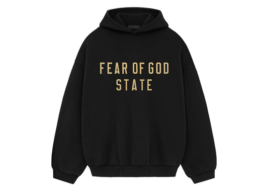 Fear of God Essentials Fleece Hoodie Black