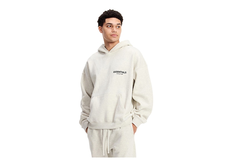 Fear of God Essentials Hoodie Light Oatmeal