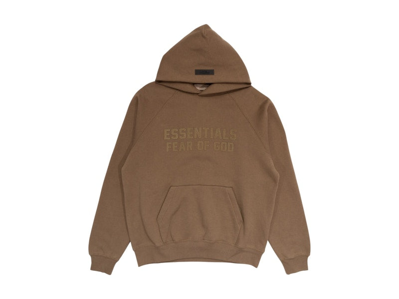 Fear of God Essentials Hoodie Wood