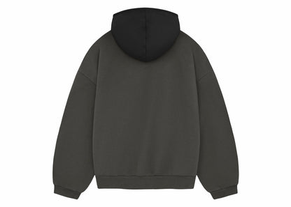 Fear of God Essentials Nylon Fleece Hoodie Ink/Jet Black