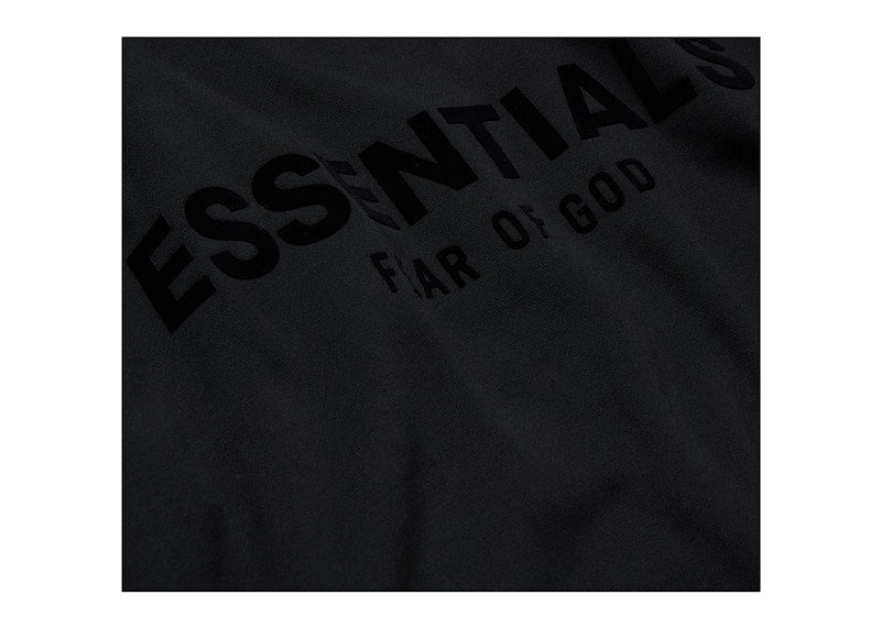 Fear of God Essentials Pullover Chest Logo Hoodie Stretch Limo/Black