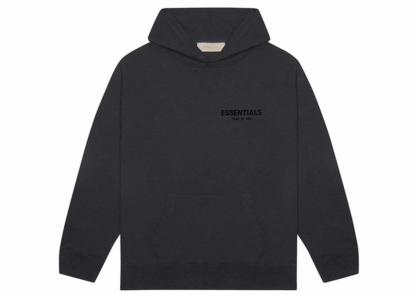 Fear of God Essentials Pullover Chest Logo Hoodie Stretch Limo/Black