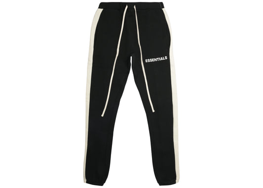 Fear of God Essentials Side Stripe Sweatpants Black