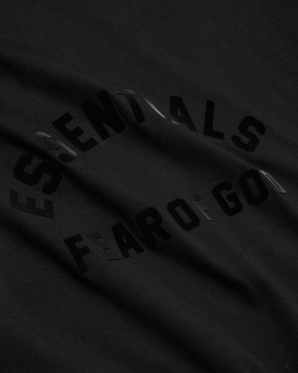 Fear of God Essentials Arch Logo Tee Jet Black