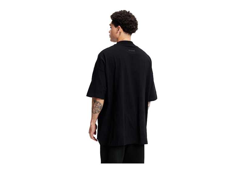 Fear of God Essentials Arch Logo Tee Jet Black