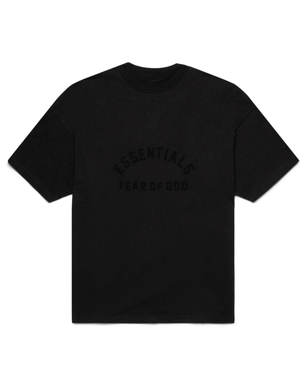Fear of God Essentials Arch Logo Tee Jet Black