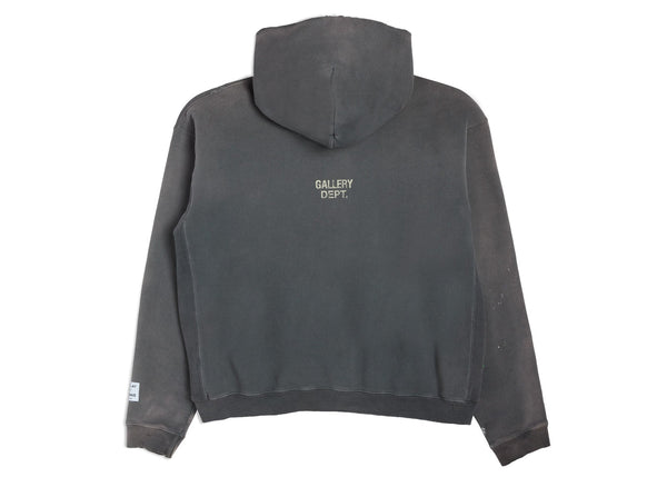 Gallery Dept. 90's Recycle Hoodie Washed Black