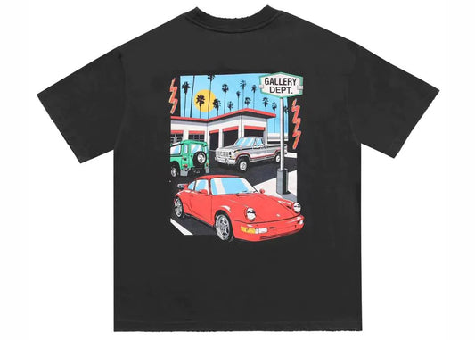 Gallery Dept. Drive Thru Boxy Fit T-shirt Noir 