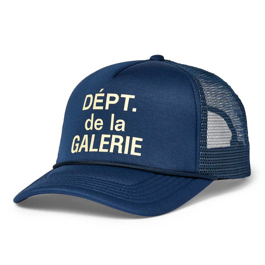 Gallery Dept. Casquette de camionneur avec logo français, bleu marine