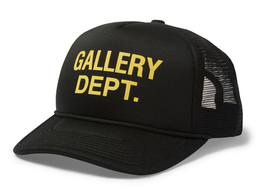 Casquette de camionneur avec logo Gallery Dept., noir