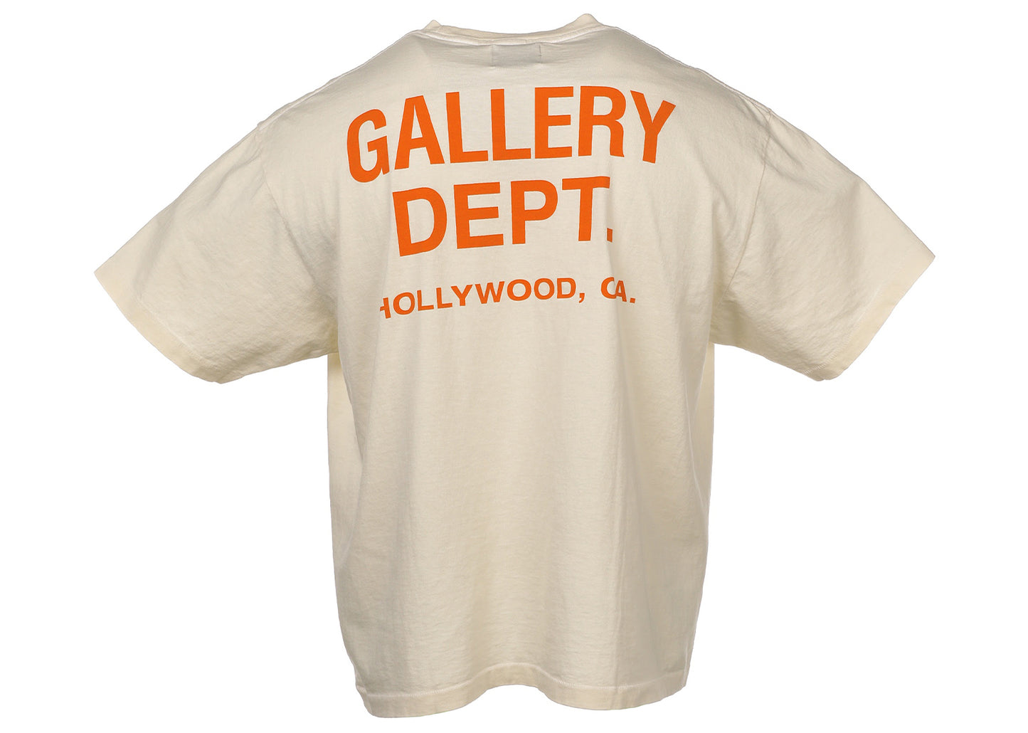 Gallery Dept. Souvenir T-Shirt Cream/Orange