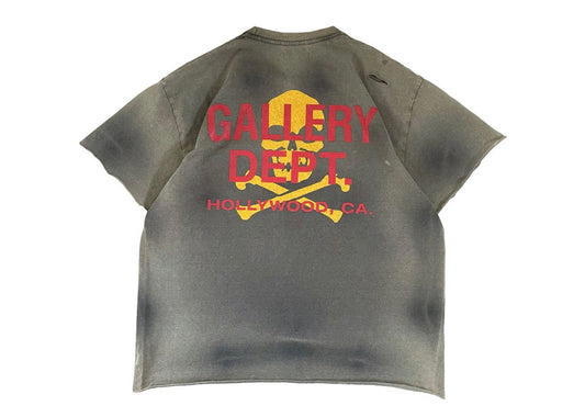 Gallery Dept. T-shirt zippé Vintage Noir 