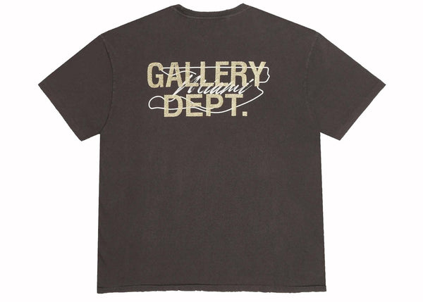 Gallery Dept. x Miami International Autodrone "Miami Grand Prix" Auction Tee Vintage Black